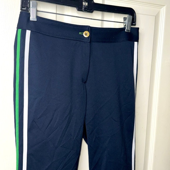 Stripped Ankle European Sport Pants - Picture 2 of 3